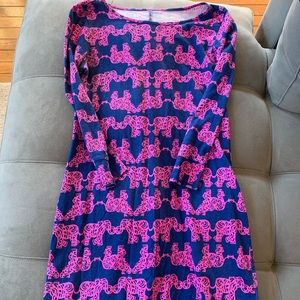 Lilly Pulitzer long sleeve shirt dress